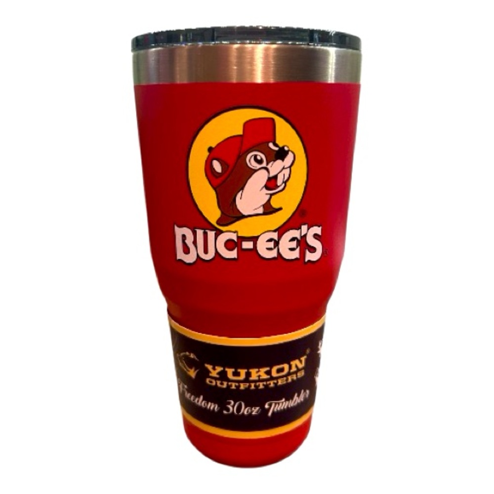 Buc-ees Red 30 Oz Yukon Outfitters Tumbler